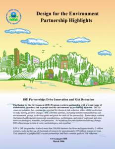 Design for the Environment Partnership Highlights.