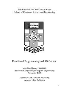 The University of New South Wales School of Computer Science and Engineering