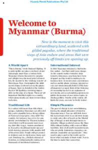 ©Lonely Planet Publications Pty Ltd  4 Welcome to Myanmar (Burma)