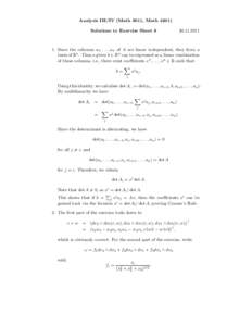 Mathematics / DX / Determinant