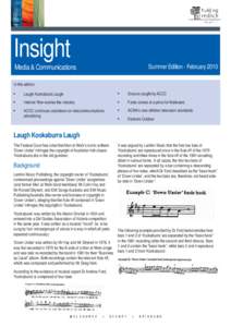 MET- Insight - February 2010.indd