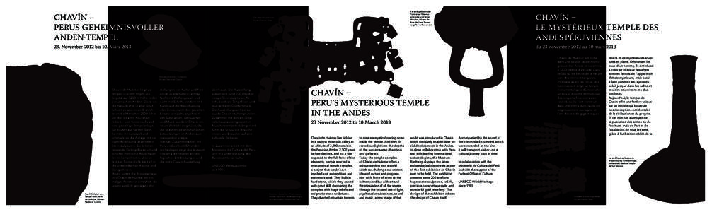 CHAVÍN – Perus geheimnisvoller Anden-Tempel Keramikgefäss in der Form einer Meeresschnecke und einer