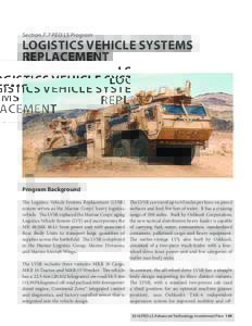 Oshkosh Logistic Vehicle System Replacement / Logistics Vehicle System / Off-road vehicles / Mobile Trauma Bay / Oshkosh Corporation / Fuel economy in automobiles