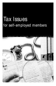 Tax Brochureself employed members.qxd