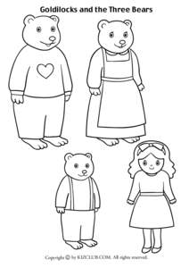 Goldilocks and the Three Bears  Copyright c by KIZCLUB.COM. All rights reserved. Copyright c by KIZCLUB.COM. All rights reserved.