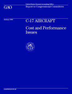 NSIAD[removed]C-17 Aircraft: Cost and Performance Issues