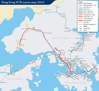 Hong Kong MTR system map[removed]Legend Airport Express Disneyland Resort Line