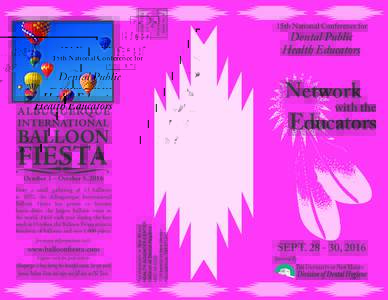 PAID  15th National Conference for Dental Public Health Educators