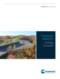 Crestwood 2014 Annual Report  Financial Stability Visible Growth