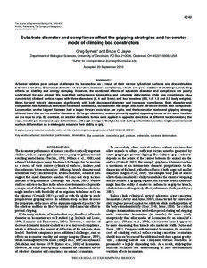 4249 The Journal of Experimental Biology 213, [removed] © 2010. Published by The Company of Biologists Ltd