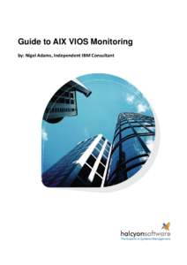 Guide to AIX VIOS Monitoring
