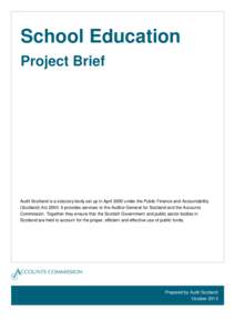 School education project brief