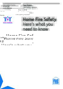 West Lothian Housing Partnership www.wlhp.org Your Home Fire Safety Advice