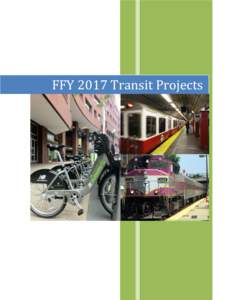 FFY 2017 Transit Projects  Transportation Improvement Program (TIP) Project List (FY2017) Fiscal FTA