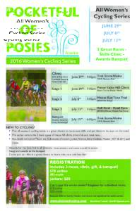 All Women’s Cycling Series      JUNE 29th