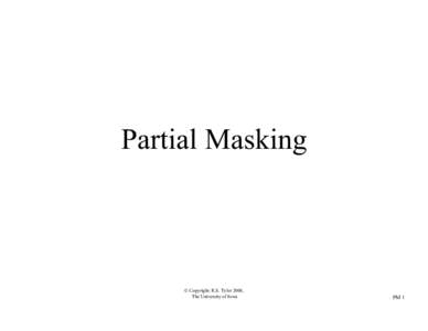 Microsoft PowerPoint - Partial Masking 13