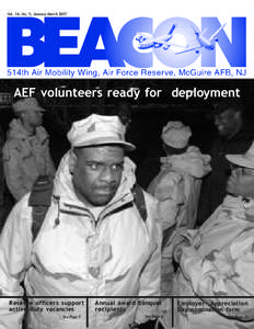 Vol. 14, No. 5, January-March[removed]AEF volunteers ready for deployment Reserve officers support active duty vacancies