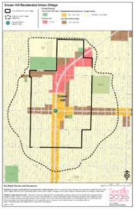 Seattle DPD - Draft Urban Village Map - Crown Hill