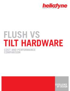 Tilt Versus Flush Cost Comparison