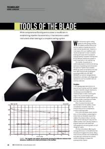 TECHNOLOGY henrik elmegaard tools of the blade While computational fluid dynamics alone is insufficient in establishing impeller characteristics, it has become a useful
