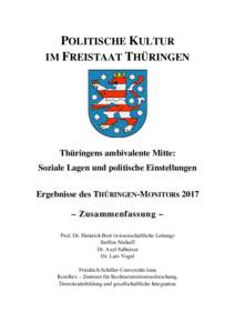 Microsoft Word - Thüringen-Monitor 2017 Zusammenfassung