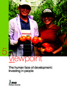 5  viewpoint JUNEThe human face of development: