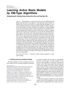 Learning Active Basis Modelsby EM-Type Algorithms