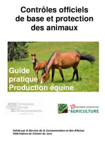 Contrôles officiels de base et protection des animaux Guide pratique