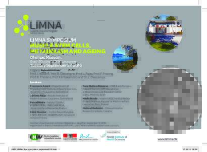 LIMNA SYMPOSIUM  MUSCLE STEM CELLS, METABOLISM AND AGEING Olympic Museum