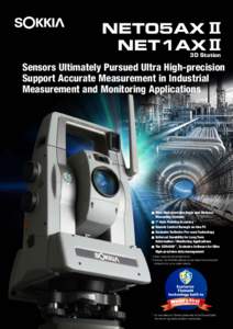 NET05AX NET1AX 3D Station Sensors Ultimately Pursued Ultra High-precision Support Accurate Measurement in Industrial