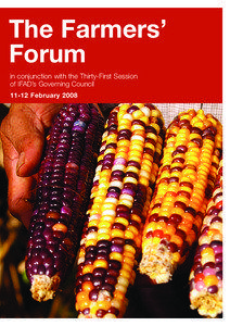 The Farmers’ Forum in conjunction with the Thirty-First Session