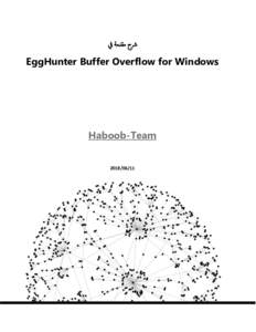 ‫رشح مقدمة يف‬  EggHunter Buffer Overflow for Windows Haboob-Team