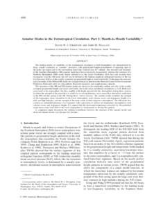 1000  JOURNAL OF CLIMATE VOLUME 13