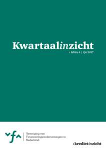 Kwartaalinzicht Editie 4 | Q4 2017 BKR Cijfers Centraal Krediet Informatie Systeem (CKI) Nieuw verstrekt krediet* in € mio op kwartaalbasis: