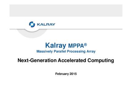 Kalray Accelerated Computing v2