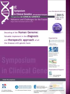 Human Genome: Valuable implement in the diagnosis and therapeutic approach of all Decoding of the  the diseases with genetic basis