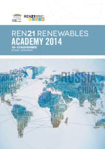 REN21 Renewables  ACADEMYNOVEMBER BONN, GERMANY