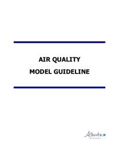 Air Quality Model Guideline