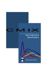 User’s Manual & Specifications Australian Antarctic Division  CMIX User Manual