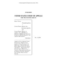 Certiorari granted by Supreme Court, July 1, 2014  PUBLISHED UNITED STATES COURT OF APPEALS FOR THE FOURTH CIRCUIT