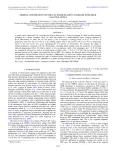 The Astrophysical Journal, 706:L41–L45, 2009 November 20  C[removed]doi:[removed]637X[removed]L41