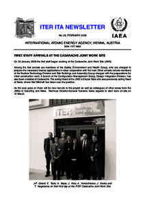 ITER ITA NEWSLETTER No. 28, FEBRUARY 2006 INTERNATIONAL ATOMIC ENERGY AGENCY, VIENNA, AUSTRIA ISSN 1727–9852