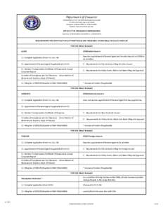 Department of Commerce COMMONWEALTH OF THE NORTHERN MARIANA ISLANDS P.O. Box 5795 CHRB, Saipan, MPTelephone: (Fax: (Website: http://commerce.gov.mp/