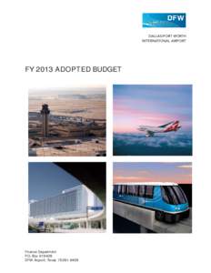 Open Travel Alliance / DFW Skylink / Pittsburgh International Airport / American Airlines / Dallas / Airline hub / Airline / Wright Amendment / CentrePort/DFW Airport / Texas / Dallas – Fort Worth Metroplex / Dallas/Fort Worth International Airport