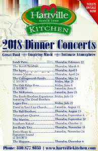 2017 Dinner Concert Brochure Cover
