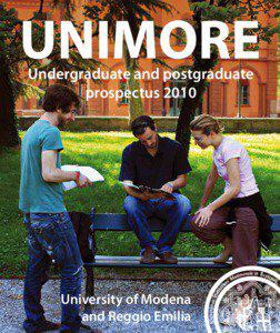 Undergraduate and postgraduate prospectus 2010