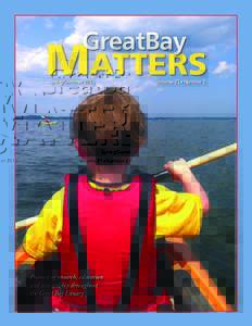 GreatBay  Matters Spring/SummerPromoting research, education