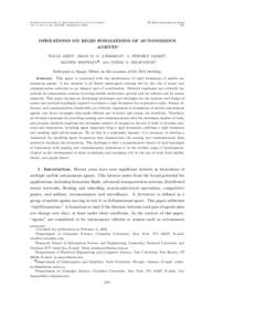 c 2004 International Press  COMMUNICATIONS IN INFORMATION AND SYSTEMS Vol. 3, No. 4, pp, September 2004