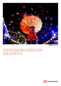 REUTERS/ Michael Dalder  Thomson Reuters for Solvency II  executive summary