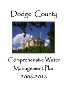 Dodge County  Comprehensive Water Management Plan